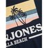 Jack & jones Malibu Branding T-shirt met korte mouwen en ronde hals