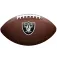 Wilson NFL Team Logo Las Vegas Raiders Ball Wtf1748Xblv american football ball