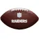 Wilson NFL Team Logo Las Vegas Raiders Ball Wtf1748Xblv american football ball