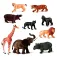 Miniland Figures d´Animals de la Selva 9 unitats
