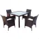 Aktive Mesa con 4 sillas