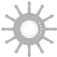 Johnson pump Impeller 12 Blade 189-09704BT1
