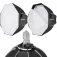 Bresser Softbox Octogonal Bowens 65 cm Diffuusiosuodatin