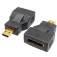 Euroconnex 0822 Micro HDMI-Mini HDMI-sovitin