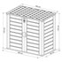 Gardiun Utomhusförvaring Resin Deck Box Soften II 1170L