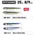 Fiiish Black Minnow Double Combo Offshore Soft Lure 120 mm 25g