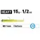 Fiiish Mud Digger Combo Heavy weicher köder 15g 90 mm