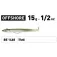 Fiiish Black Eel Offshore weicher köder 15g 110 mm
