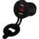 Sea-dog line Double USB Socket/Voltmeter With Hidden Display