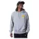 New era Los Angeles Lakers Half Logo Oversized hoodie
