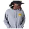 New era Los Angeles Lakers Half Logo Oversized hoodie