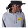 New era Los Angeles Lakers Half Logo Oversized hoodie