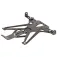 Lightech TAR026NER Verstellbarer Kennzeichenhalter