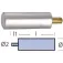 Tecnoseal Bukh TEN02050 Anode