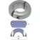 Tecnoseal Anode de col plat