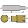 Tecnoseal Caterpillar TEN02027T plugg-anode