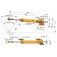 Vetus Styresystem sylinder MTC7210