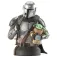Star wars The Mandalorian Mit Grogu Mini-Büstenfigur