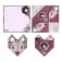 Santoro london Gorjuss™ Ruby Wild ringband