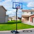 Lifetime UV 100 240-305 Cm Résistant Basketball Panier Ajustable Hauteur 240-305 Cm Remis à Neuf