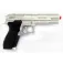Cpa toy Pistolet de police 8 coups Argent
