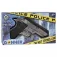 Cpa toy Pistola da polícia 8 tiros Prata