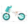 Robin cool Montessori Method Street Circuit balance bike