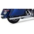 Vance + hines Manifold Dresser Duals Harley Davidson Ref:17651