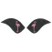 Equitheme Geborduurde flamingo-patch