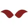 Equitheme Parche Rojo Brillante