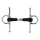Feeling Rubber split full cheek snaffle