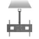 Tm electron TMSLC411 32´´ - 65´´ ceiling tv bracket