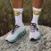 Pacific socks Smile Run Half long socks