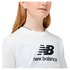 New balance Essentials Stacked Logo Cotton T-shirt med korte ærmer