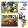 Educa 2X20 bitar Mickey Mouse Fun House träpussel