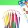 MILAN Box 12 Color Pens 2 Triangular Tips