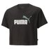 Puma Logo Cropped kurzarm-T-shirt