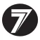 Seven Dot 4´´ 스티커