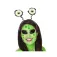 Atosa Alien Diadeem