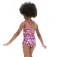 Speedo Learn To Swim Printed Frill Thinstrap swimsuit