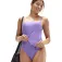 Speedo Maiô com bolso para mastectomia Solid Adjustable