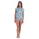 Hurley Java Tropical Damen Rashguard Kurzarm