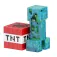 Minecraft Diamantniveau Creeper-figur