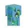 Minecraft Diamant-Level-Creeper-Figur