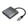 Aisens USB-C HDMI 4K ハブ