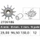 Finnord Johnson 09-0820B Waaier