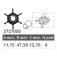 Finnord Yamaha 2T 2HK impeller
