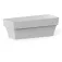 Plastiken Rectangular Blumentopf 12x30 cm