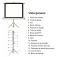 Phoenix technologies PHPANTALLATRIP-200 Projection Screen With Tripod 2x2 m