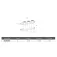 A.a.a. PVC Rack Rod Holder 2 compartments